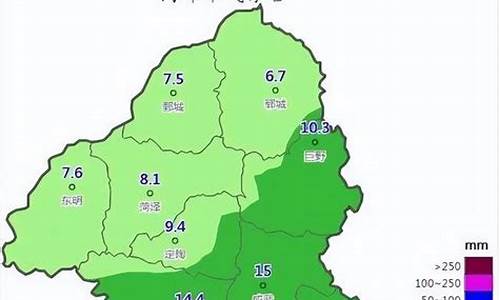 菏泽天气预报_菏泽天气预报15天