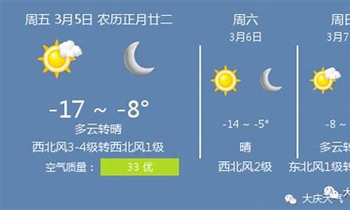 大庆15天天气预报_大庆15天天气预报最新